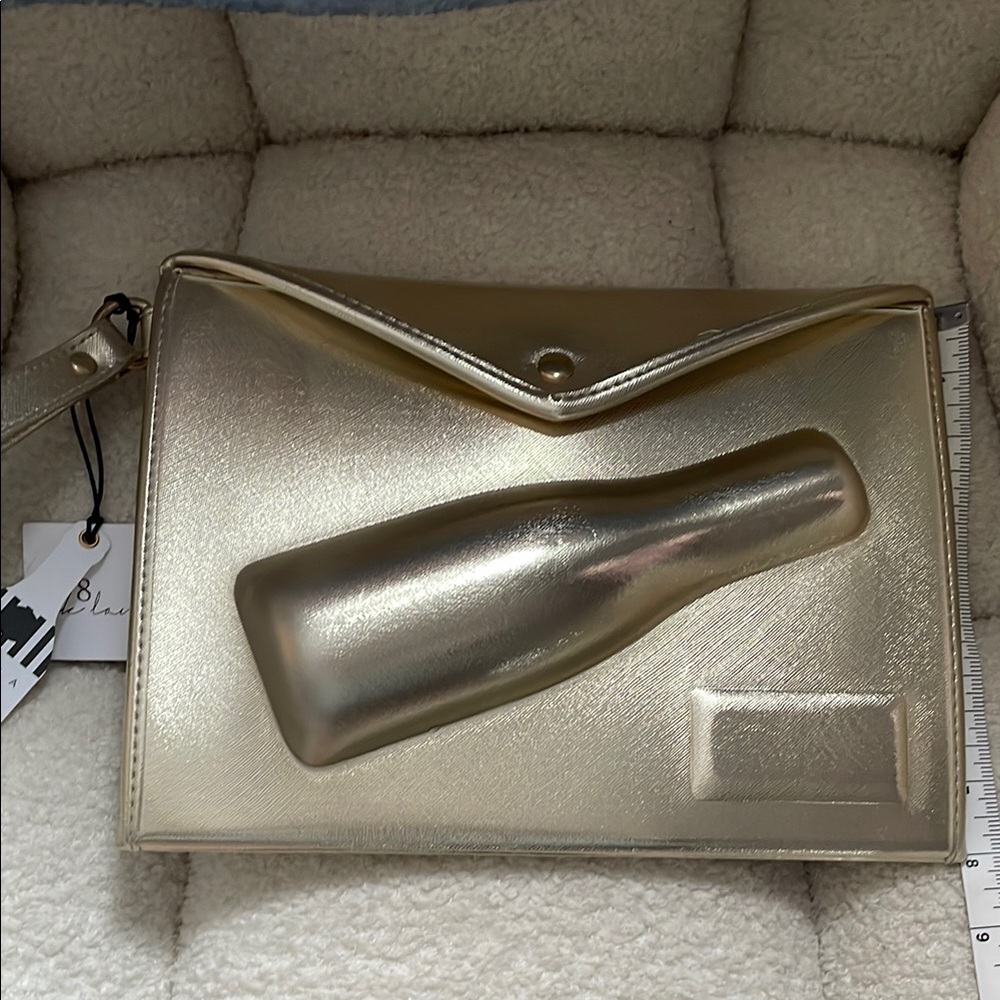 Gold Clutch Bag